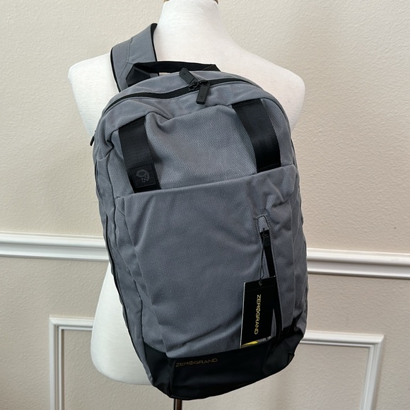 ZeroGrand COMMUTER BACKPACK - Grey/Black - Picture 2 of 16